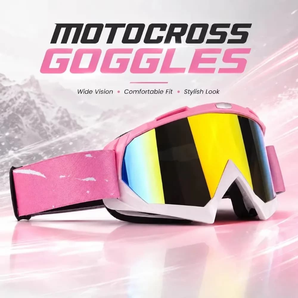 Outdoor Sports Goggles Riding Motorcycle Goggles Dustproof and Windproof Glasses for Men and Women Ski Goggles Simple Goggles