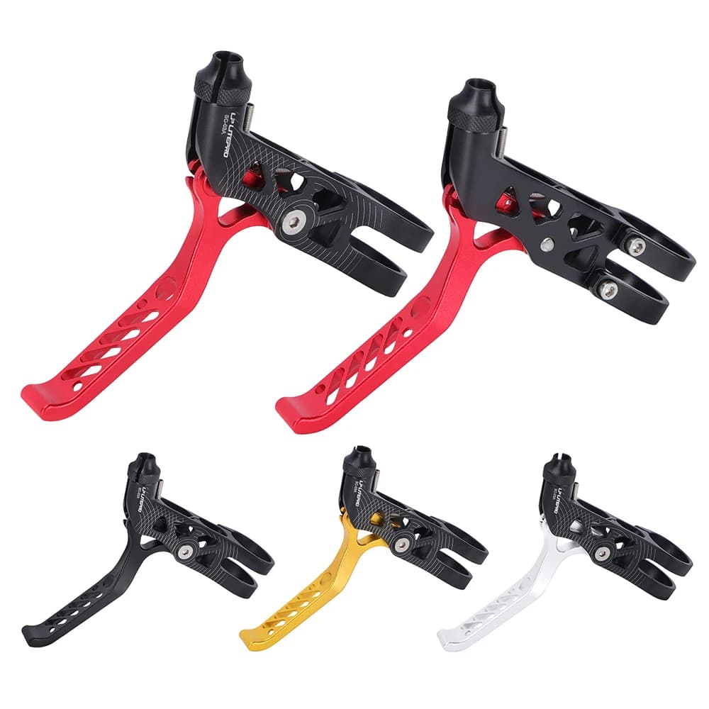 LITEPRO leva freno bicicletta pieghevole sinistra e destra CNC lega di alluminio MTB Mountain Bike maniglia freno a disco meccanico per Brompton