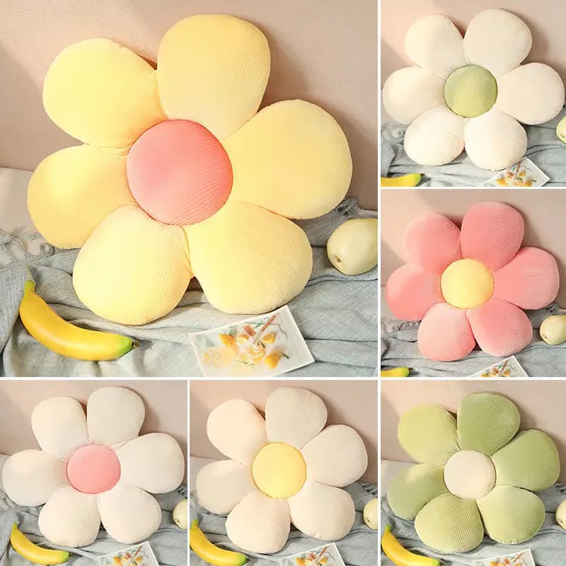 6 stili di cuscini di girasole piccoli cuscini di margherita petali di fiori regali di compleanno carini 40 cm decorazioni per la casa camera da letto forniture per ufficio