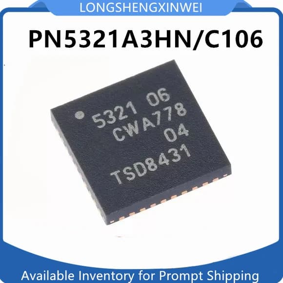 1PCS PN532 PN5321A3HN/C106 5321 06 QFN40 NFC/RFID Lettore di Schede Chip Controller Wireless