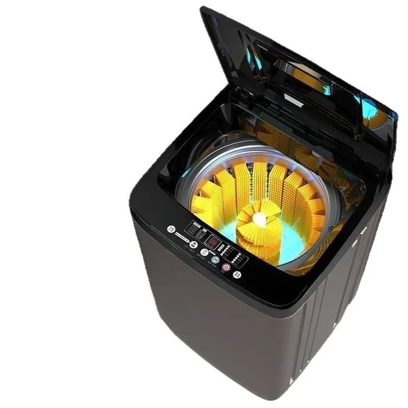 Dispositivo automatico intelligente per il lavaggio e l'asciugatura di scarpe, con spazzola integrata professionale.