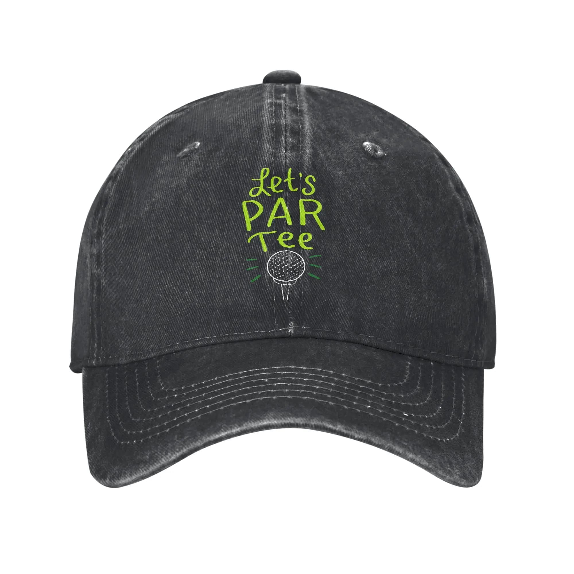 Cappellino da Baseball Casual Let'S Par Tee_ Golf, Cappello Trucker Kpop Rock, Cappellino Estivo Protettivo dal Sole per Uomo, Cappello Snapback Streetwear per Adulti