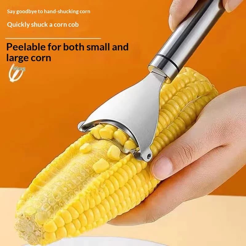 Utensile per Sminuzzare il Mais, Strumento per Sbucciare il Mais, Coltello per Sminuzzare il Mais per Uso Domestico, Utensile per Sbucciare il Mais da Pesca