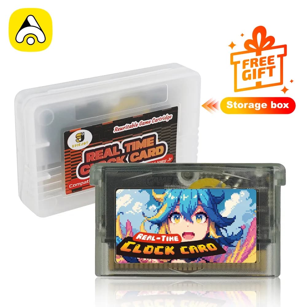 Cartuccia Flash GBA RTC riscrivibile da 32 MB 1 Mbit per GBA SP/GB Micro/Game Boy Player/GB Pocket