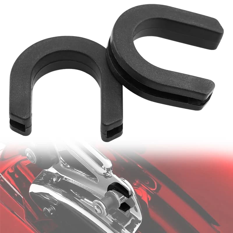 Motorcycle Backrest Sissy Bar Wallets Hooking Point Bushing Ring for Harley Touring Softail Dyna Sportster