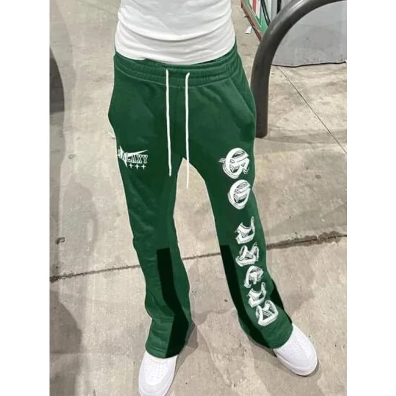 Nuovi pantaloni sportivi casual in stile europeo e americano traspiranti e alla moda in rete stampata in cartone animato 3D per adulti e bambini