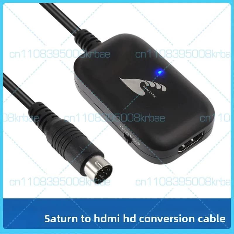 Adattatore HDMI HD per Sega Saturn SS, collegamento diretto per Smart TV LCD moderni