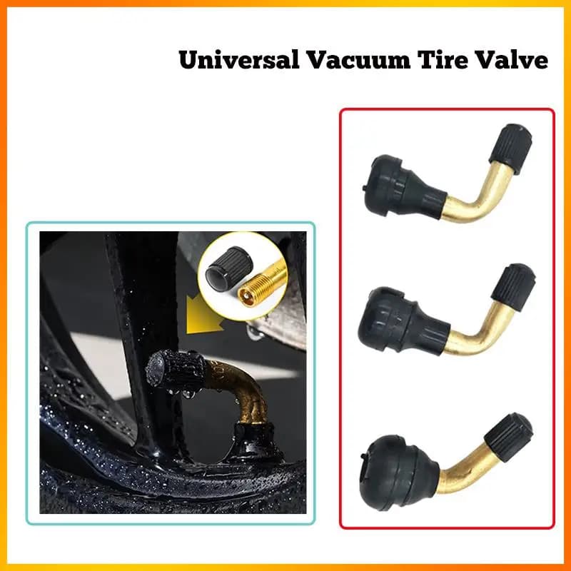 Valvola per Pneumatici Pvr70/60/50 per Moto e Veicoli Elettrici, Ugello per Pneumatici a Vuoto con Asta in Alluminio