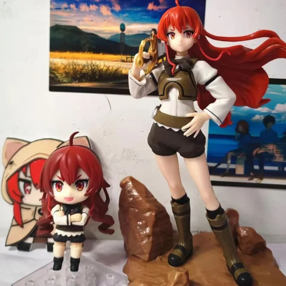 Statua in PVC di Eris Boreas Greyrat da Mushoku Tensei: Jobless Reincarnation, Modellino da Collezione per Fan