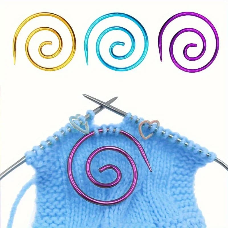 Marking Knitting Needles - Effortless Sewing & Crochet - Durable, Ergonomic, Perfect for Beginners & Pros, DIY Practical