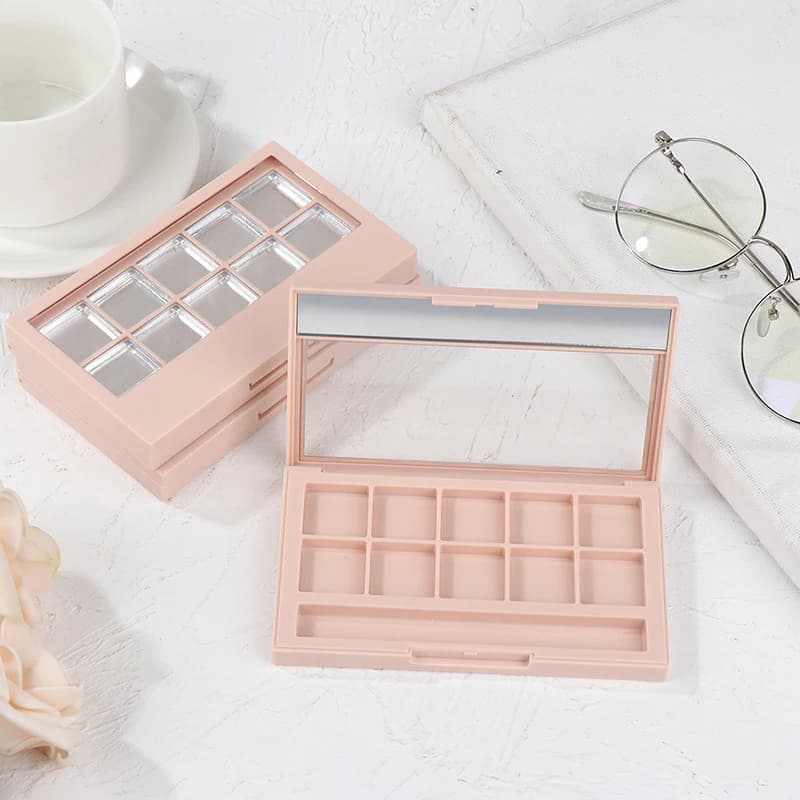 Shimmer Eyes Cosmetics Palette Empty highlighter make-up box for shady fad box for make-up do-it-yourself storage rechargeable