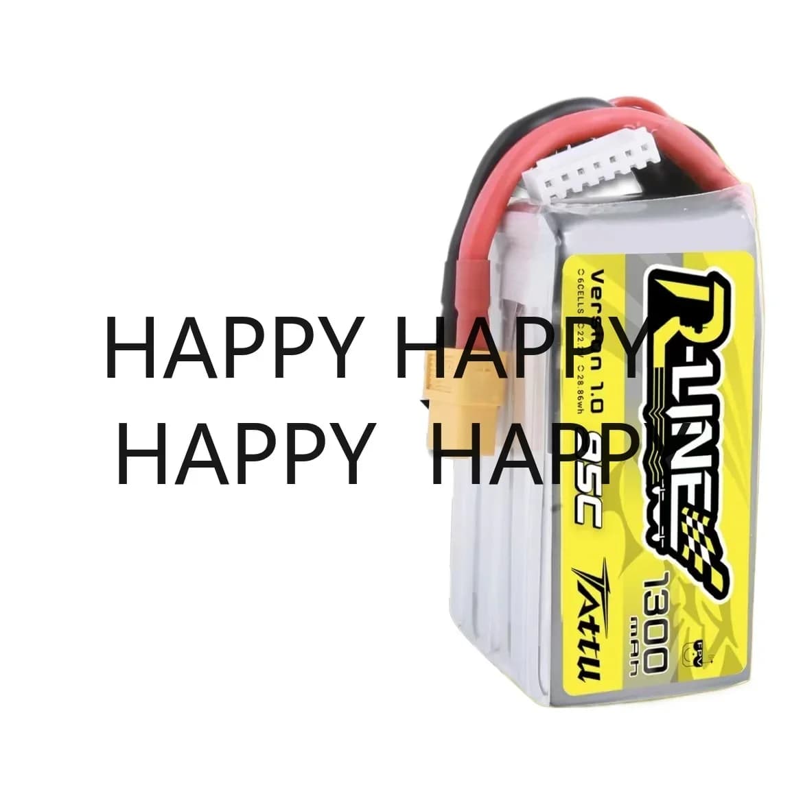 NUOVO TATTU R-LINE 3.0 22.2V Lipo Batteria 1300mAh 120C Per RC Elicottero Quadcopter FPV Racing Drone Parti 6S BATTERIA Ricaricabile