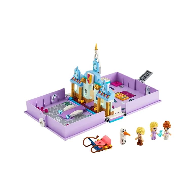 LEGO Disney Collection Elsa Disney Frozen Collection, Anna And Elsa's Adventure Book Building Blocks 133pcs 43175 LEGO43175