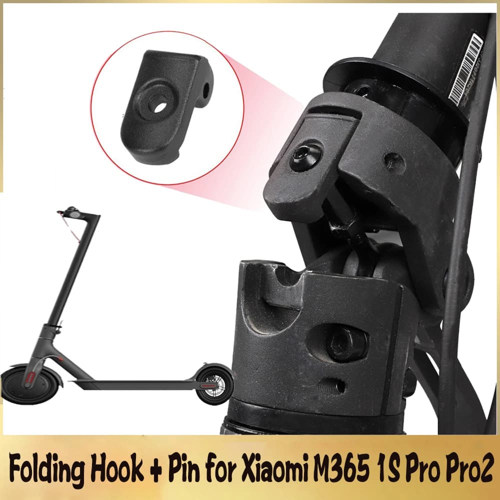 1 pz fibbia pieghevole chiusura rinforzata serratura e perno per Xiaomi Mijia M365 1s Pro scooter elettrico parte di ricambio M365 accessori