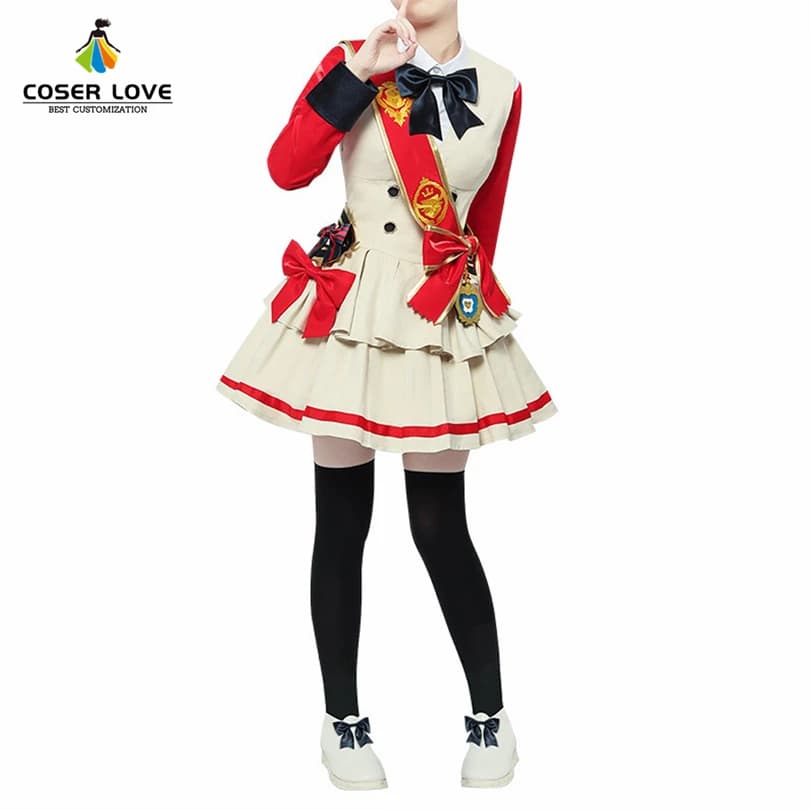 Cosplay costume Uma Musume Pretty Derby Aston Machan Flare with Halloween, Convention, Anime and Comic-Con