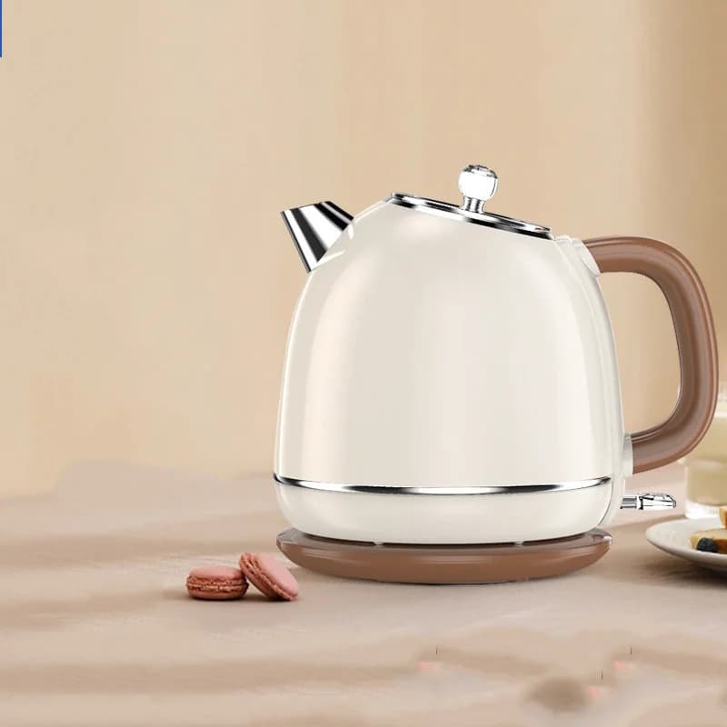 Automatic electric kettle with automatic shutdown, anti-coating, for home, hotel, office, 1 piece, 1.8 liters, 304 stainless steel coating, silent