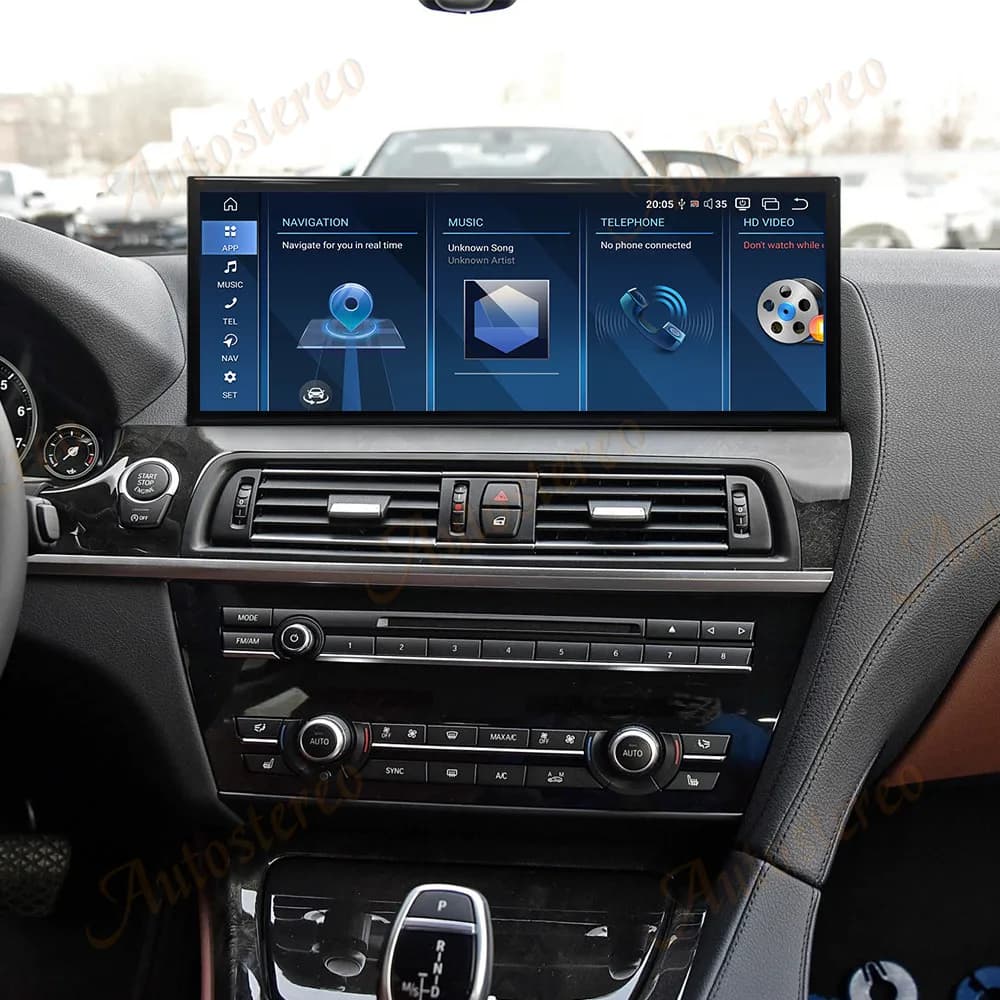 15.8 pollici Qualcomm 680 Android 13 Carplay Per BMW 6 6GT M6 F06 F12 F13 Lettore multimediale per auto Navigazione GPS Autoradio Unità principale