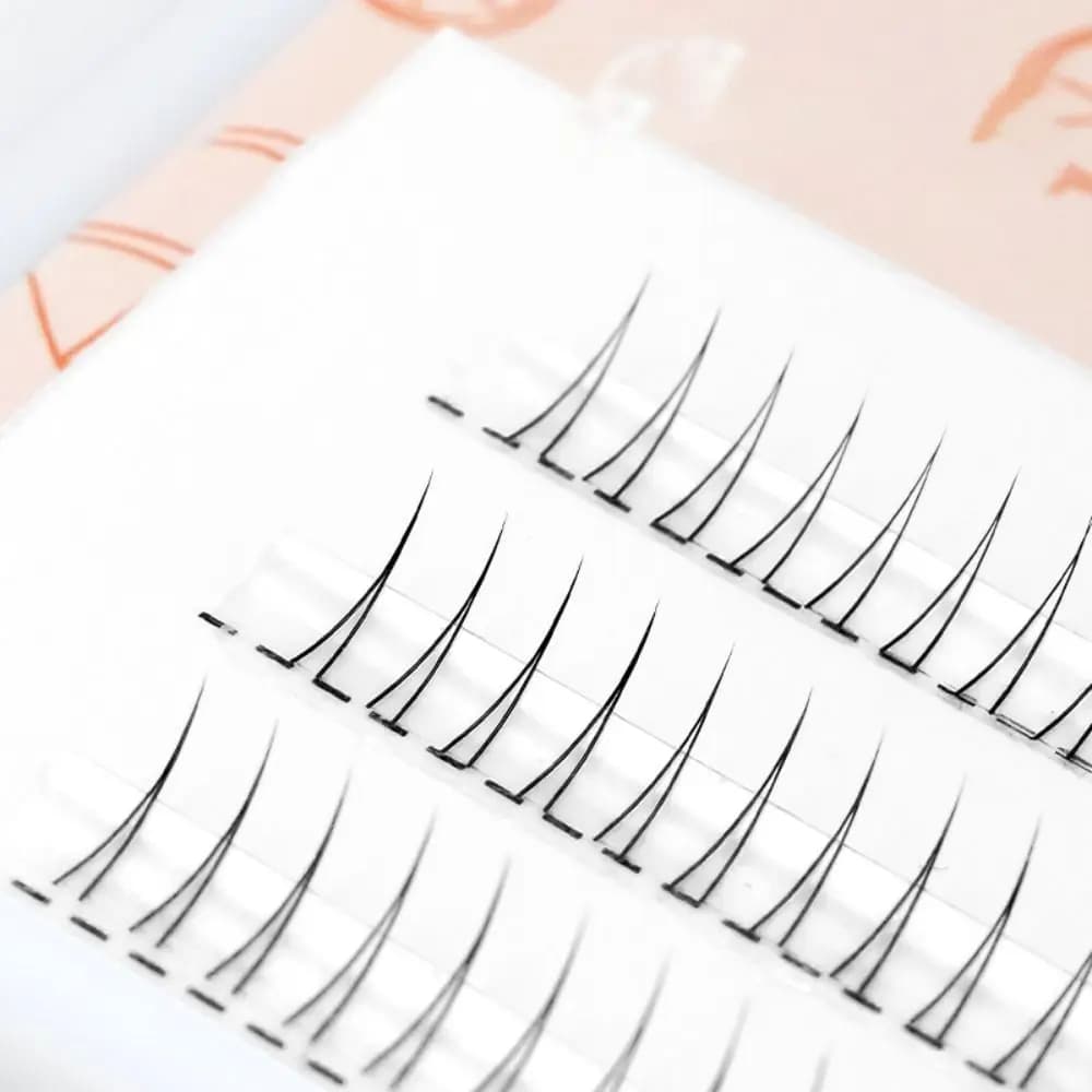 Hot Bottom Eyelashes False Eyelashes Natural Long Handmade V-Shape Lower Eyelashes Grafted Eyelashes
