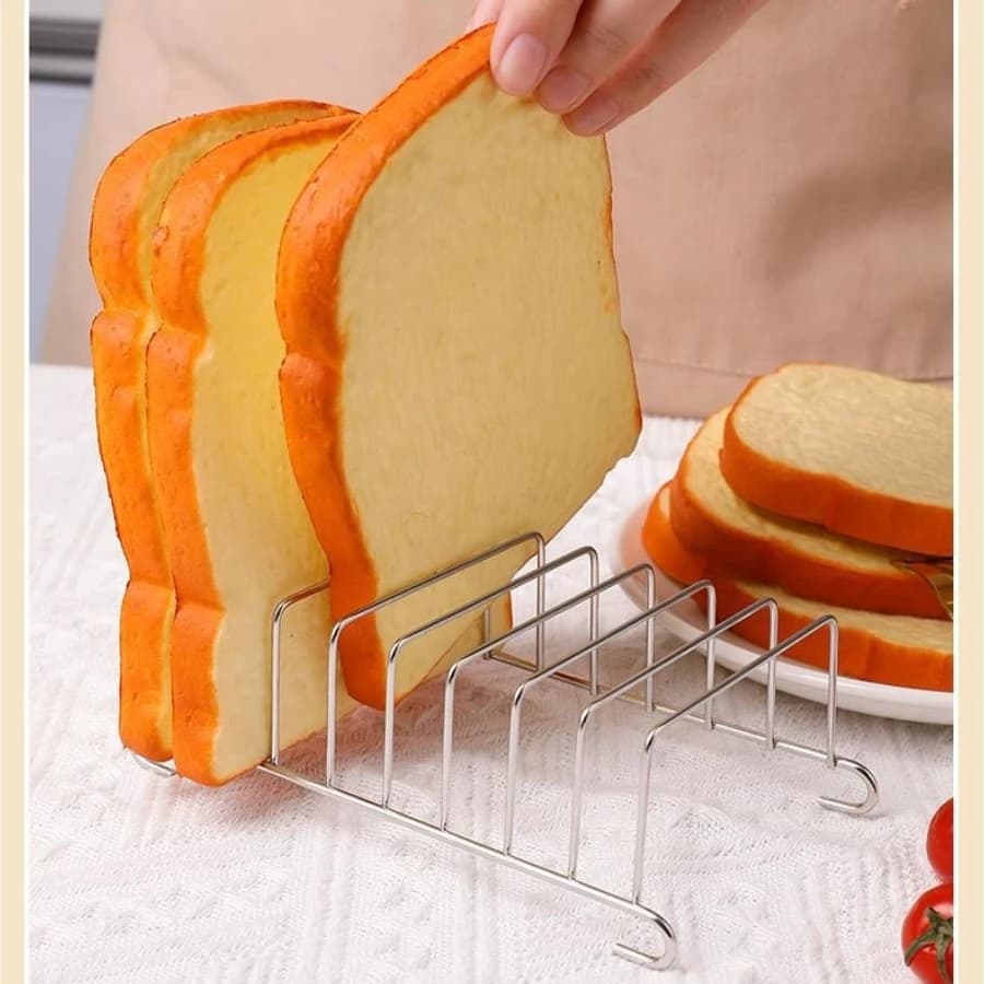 Accessori per friggitrice ad aria in acciaio inossidabile, griglia per pane, padella elettrica, pentola abbinata, griglia per toast domestica, utensili da forno
