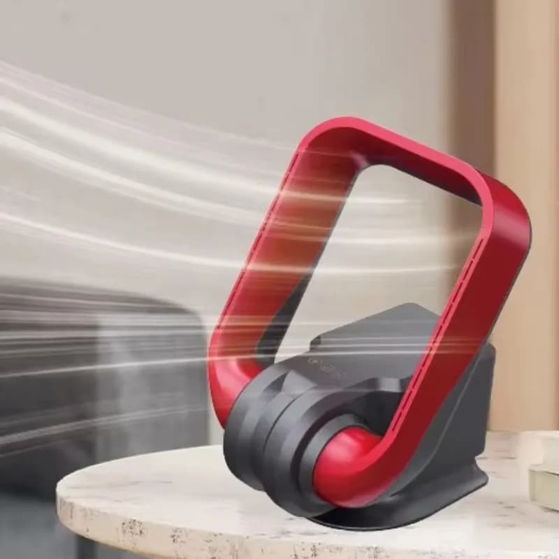 Ventilatore portatile senza lama a parete con purificatore d'aria, dispositivo di raffreddamento dell'aria, riscaldatore, ventilatore intelligente, elettrodomestico con telecomando