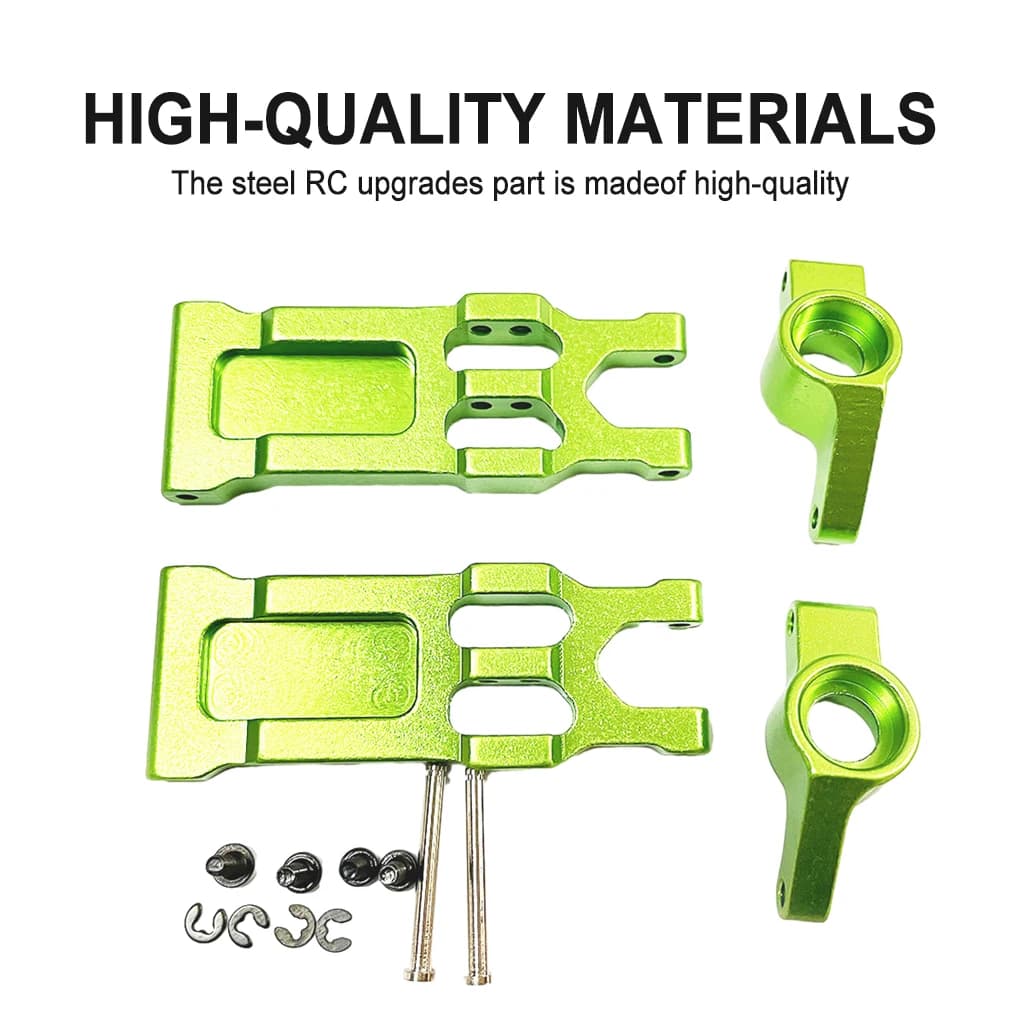 4pcs Aluminum Alloy 1/18 Rear Lower Suspension Arm For HBX 18859E 18858E 18857E RC Car Part RC Car Accessories