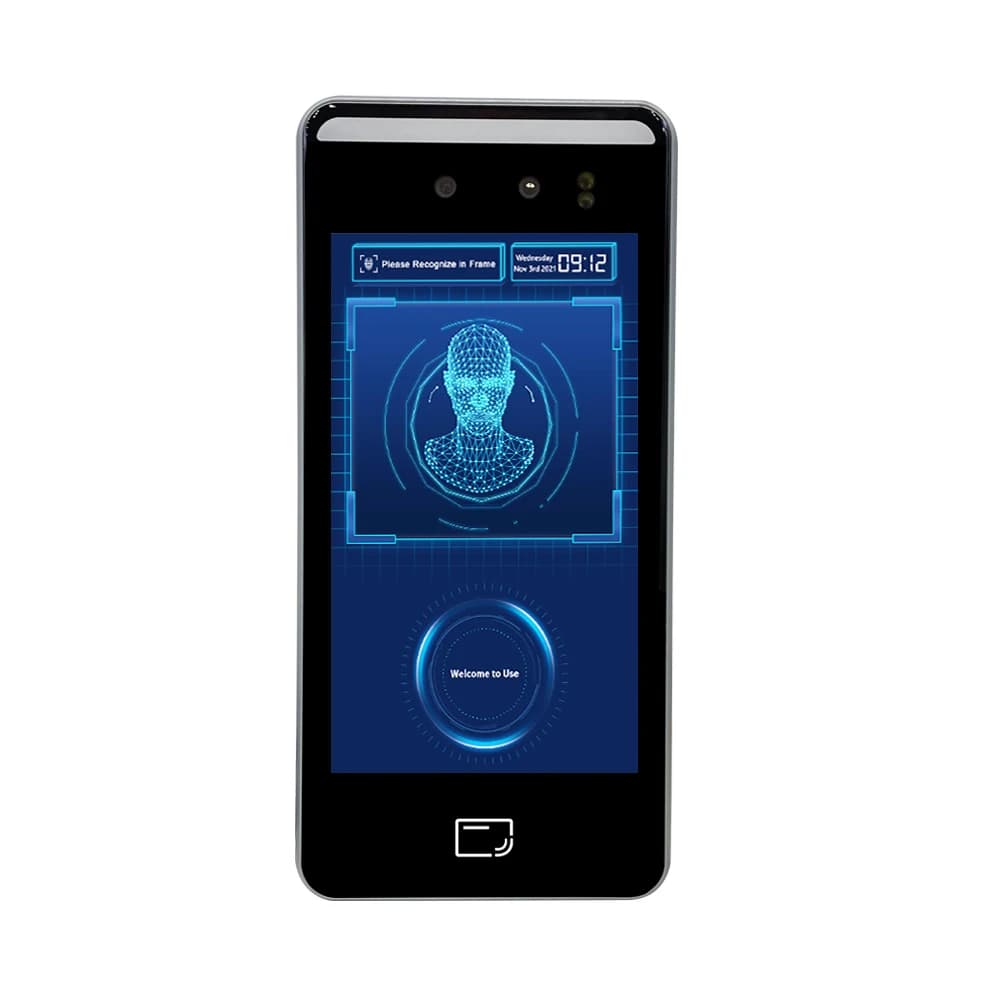 MSAi Camera Dynamic Face Recognition Terminal Machine 3d Linux Base Stand for Attendance Door Opener Access System