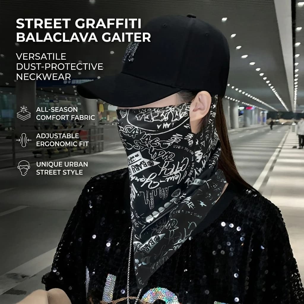 UPF50+ Full Face Sun Mask Hood Neck Cover Shield 3D Ergonomic Breathable Quick Dry for Outdoor Cycling Hiking Men Women