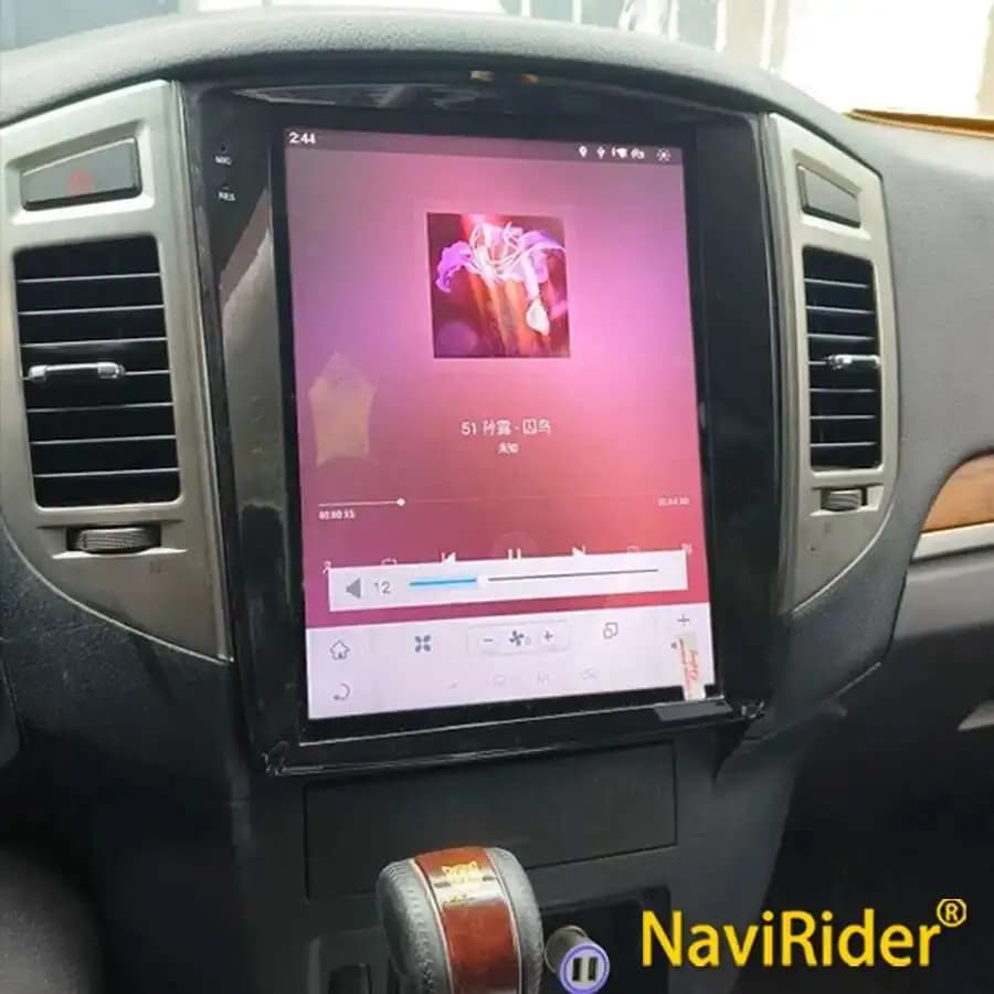 Autoradio Per Mitsubishi Pajero Sport V97 V93 V98 2007-2020 Automotive Multimedia Carplay Android Auto Stile GPS Stereo