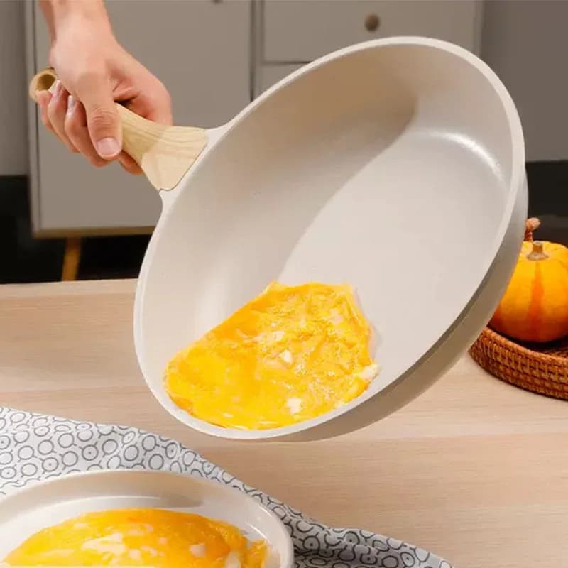 Durable Wok Non-stick Ceramic Pot Cooker Pot Pot for Pancake Pot Gas Stove Home Induction Cooking Pots