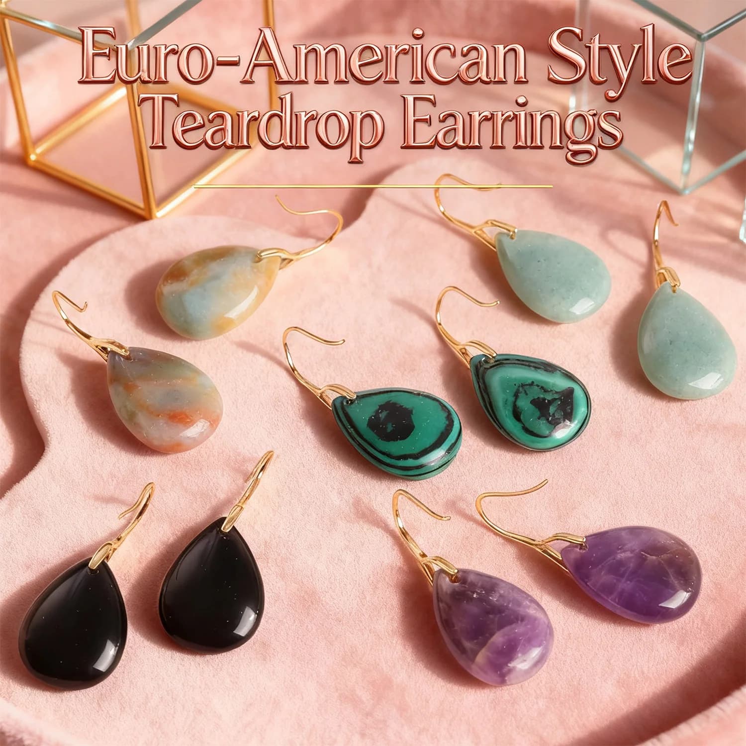 2026 Gold Teardrop Earrings for Women French Minimalist Luxury Unique Elegant Drop Earrings Hypoallergenic Fashion Jewelry