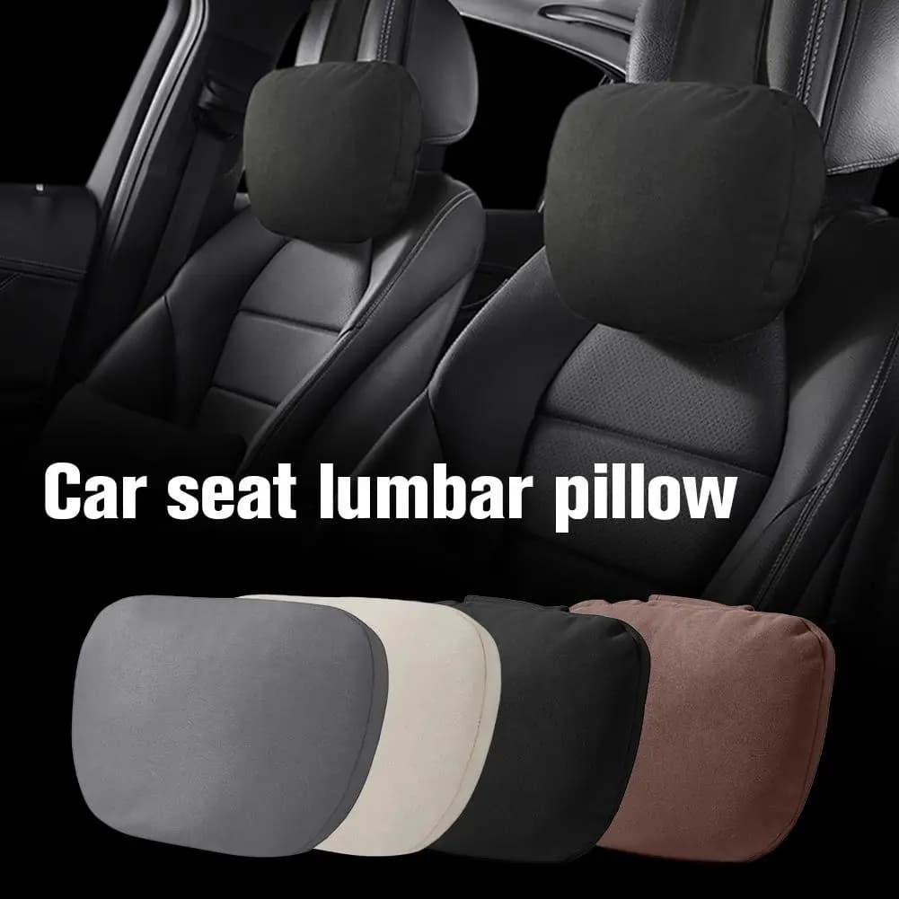 Poggiatesta per cuscino lombare per seggiolino auto Quattro stagioni universale per la maggior parte dei modelli Cuscino per poggiatesta automatico applicabile al veicolo Supporto per collo I7W3