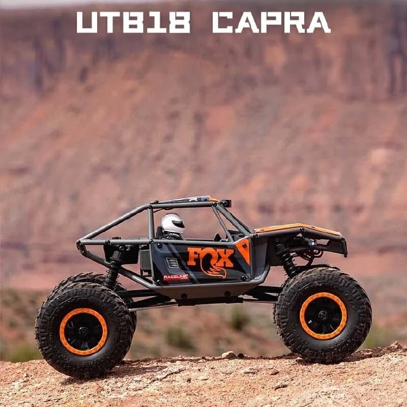 Axial 1/18 UTB18 Capra Goat Veicolo Telecomandato Fuoristrada 4x4 ad Alte Prestazioni per Arrampicata, Regalo di Compleanno per Ragazzo