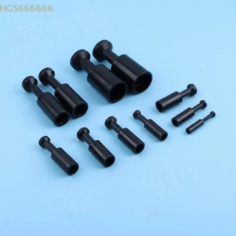 Set di 30 Accessori per Utensili Pneumatici, Connettori Rapidi e Tappi per Tubi in PP, Raccordi a Sgancio Rapido per Linee d'Aria, 4-16mm