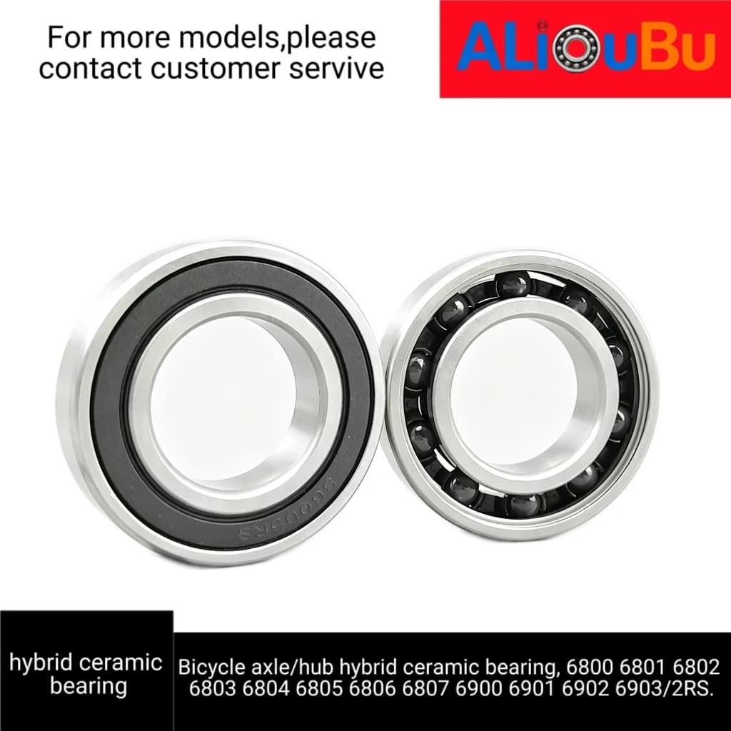 Bicycle Axle Mixed Ceramic Bearing: Pei Lin Guo Biao 6800 6801 6802 6803 6804 6805 6806 6807 6900 6901 6902 6903/2RS.