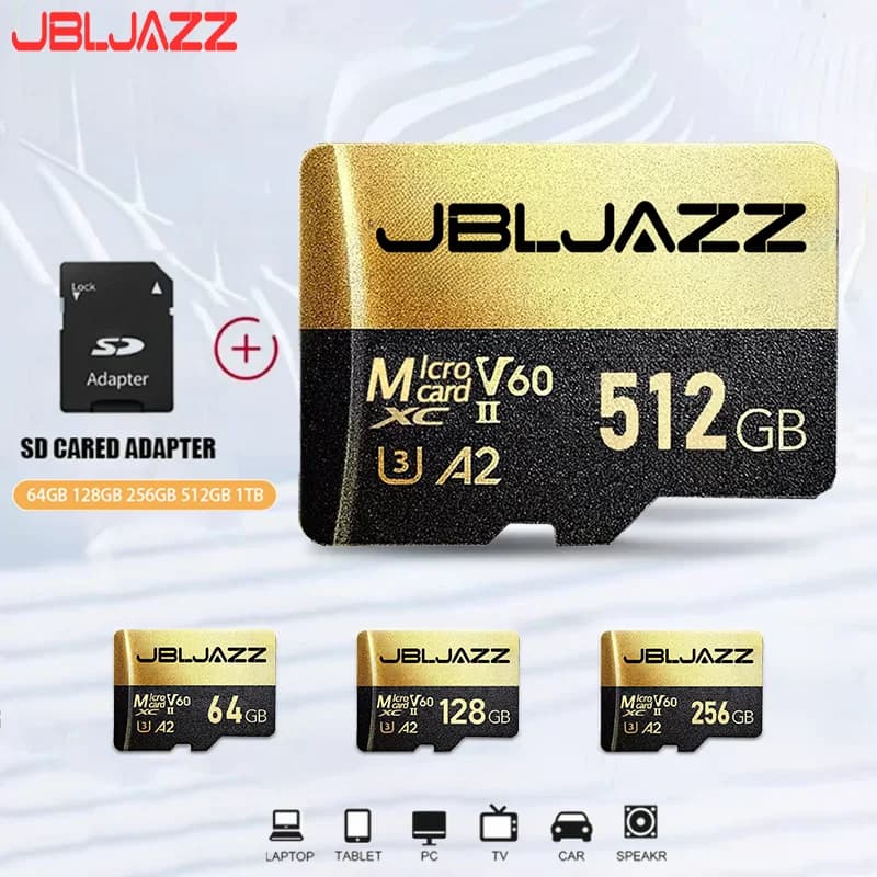 High Speed Mini SD Memory Card 512GB Class 10 v60 Micro TF flash usb pen drive card 256GB 64GB 128GB for Smartphone