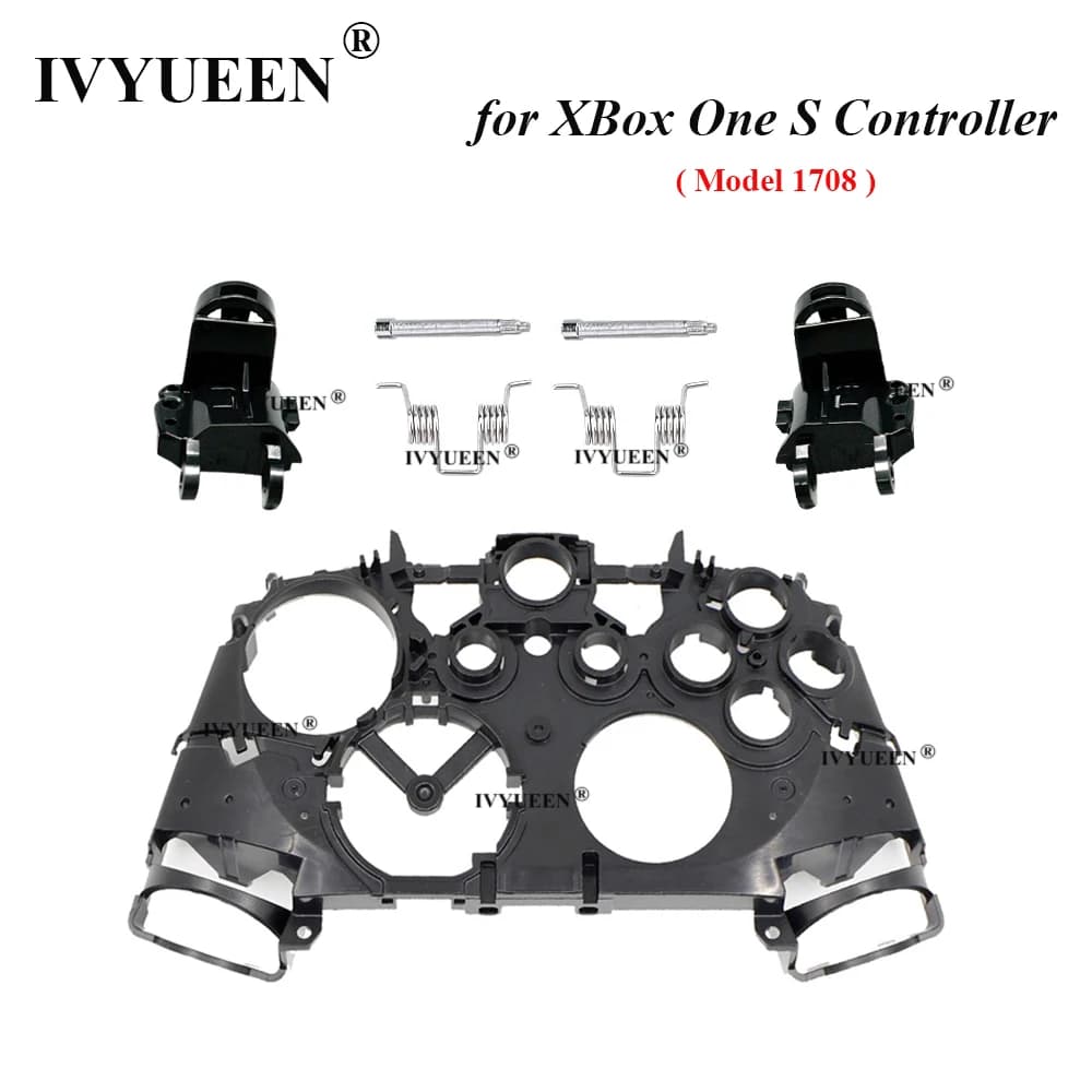 IVYUEEN telaio centrale per Xbox One S Slim Controller LT RT Trigger Button staffa supporto interno molle accessori di gioco
