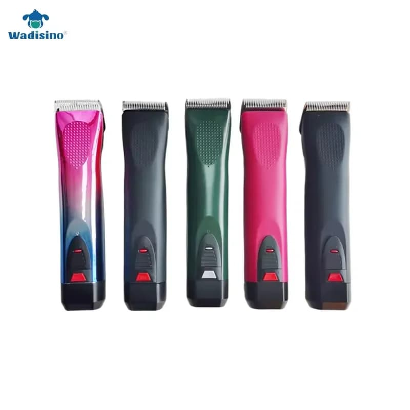 Professional Stainless Steel Pet Clipper Dog Grooming Kit 2000mAh Battery Cordless Electronic Hair Clipper for Dogs Cats