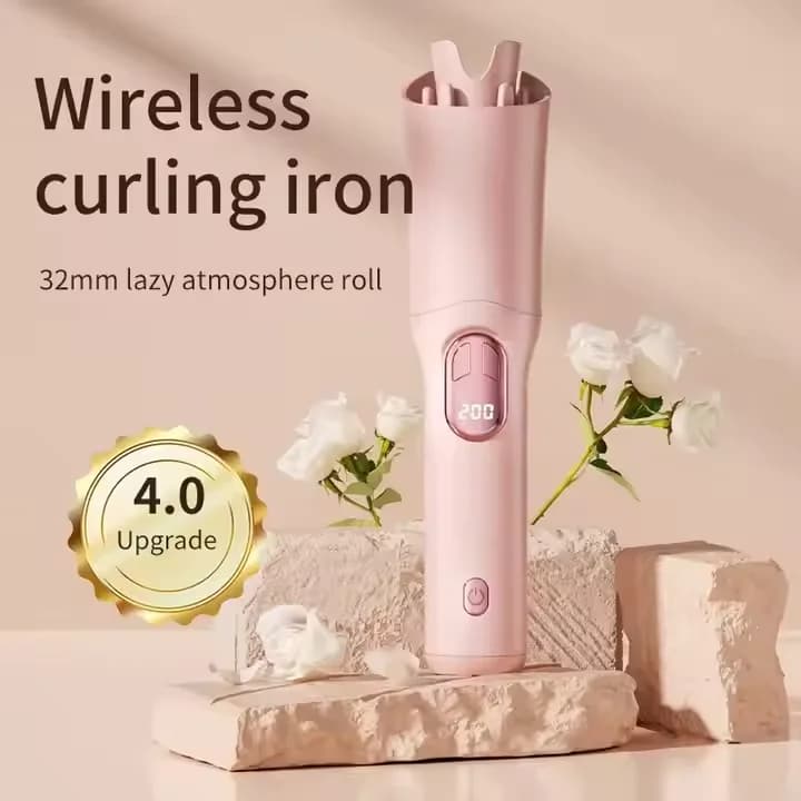 Professional Hairdresser Iron Electric Hairstyle Roller Style Automatic Bigodino