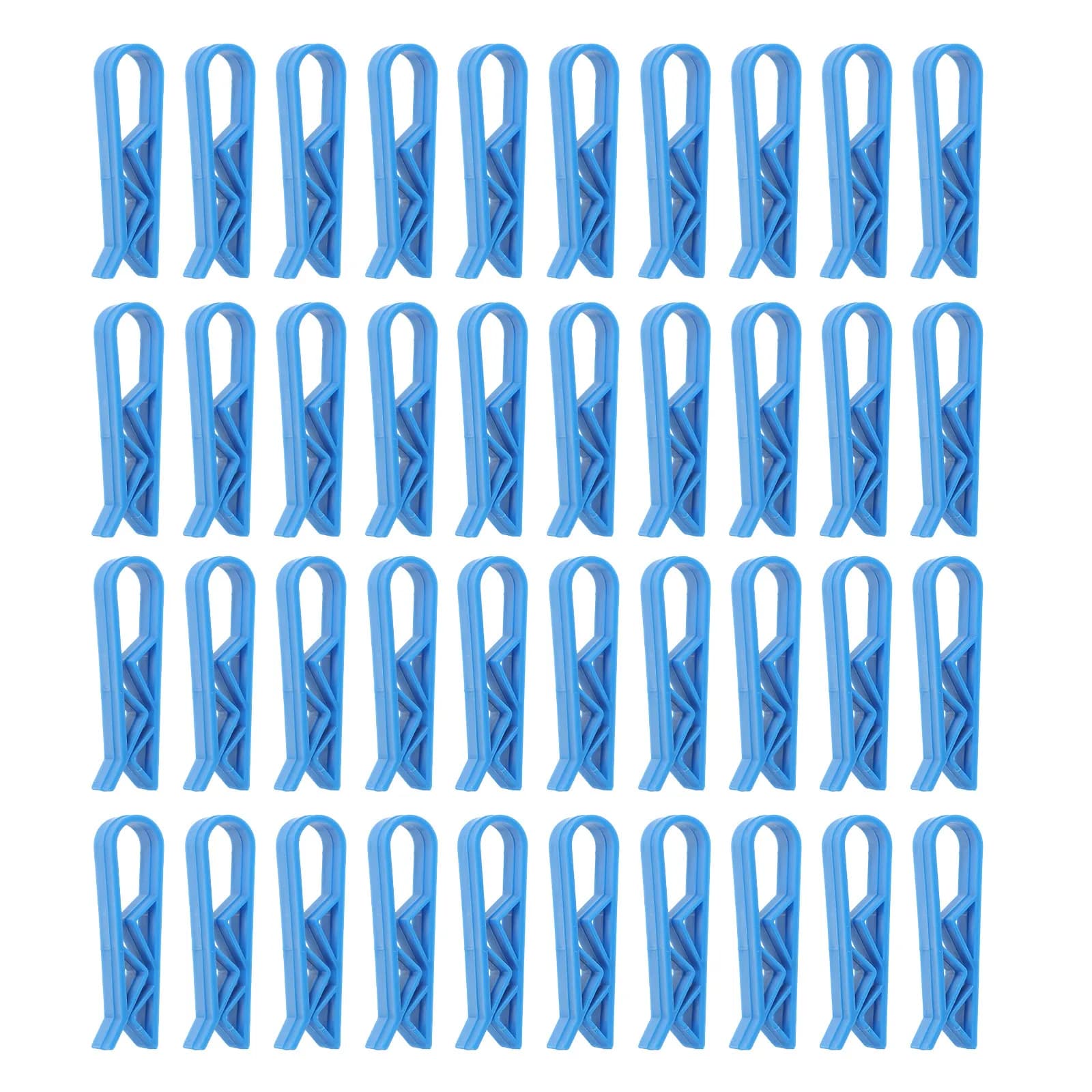 50 Pezzi Clip per Sacchi della Spazzatura in Plastica, Fermagli per Sacchi della Spazzatura per Casa, Cucina, Ufficio, Contenitori per Rifiuti, Morsetti per Sacchi della Spazzatura