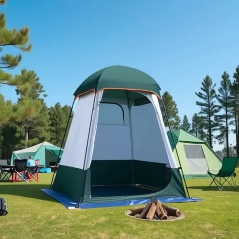 Tenda Multifunzione per Cambiarsi e Fare il Bagno, Portatile, Impermeabile, per Viaggi, Campeggio e Sopravvivenza