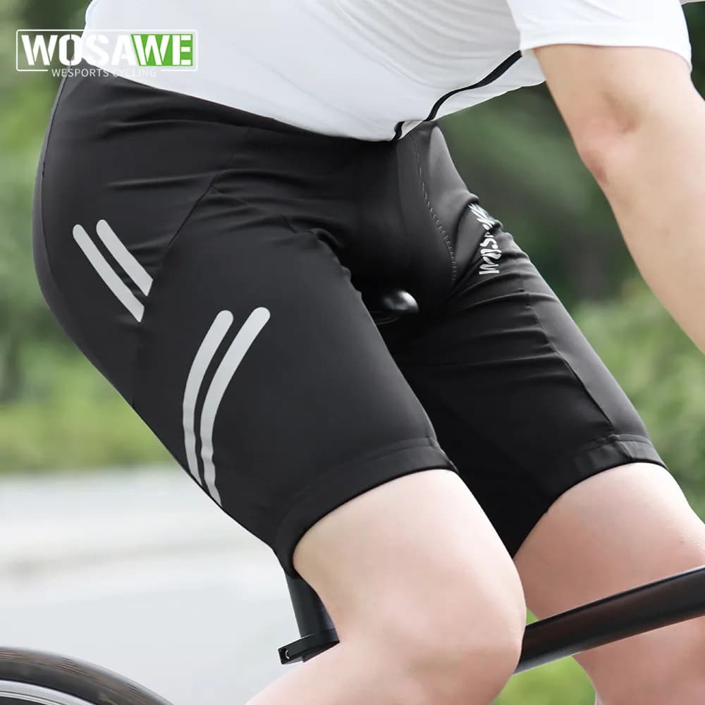 WOSAWE Pantaloncini da ciclismo estivi Pantaloni da ciclismo sportivi da montagna traspiranti Pantaloncini da bici Pantaloncini da bicicletta
