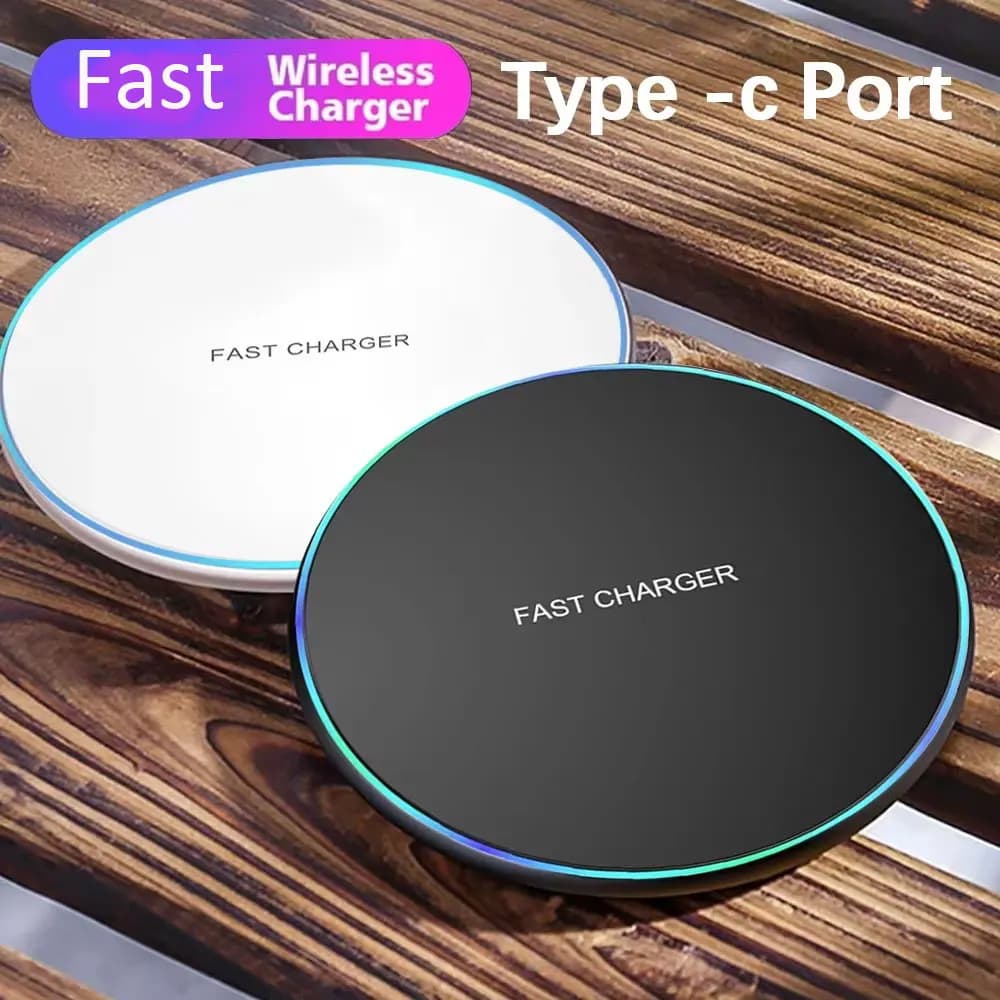 Caricatore Wireless USB C, Stazione di Ricarica Rapida 10W