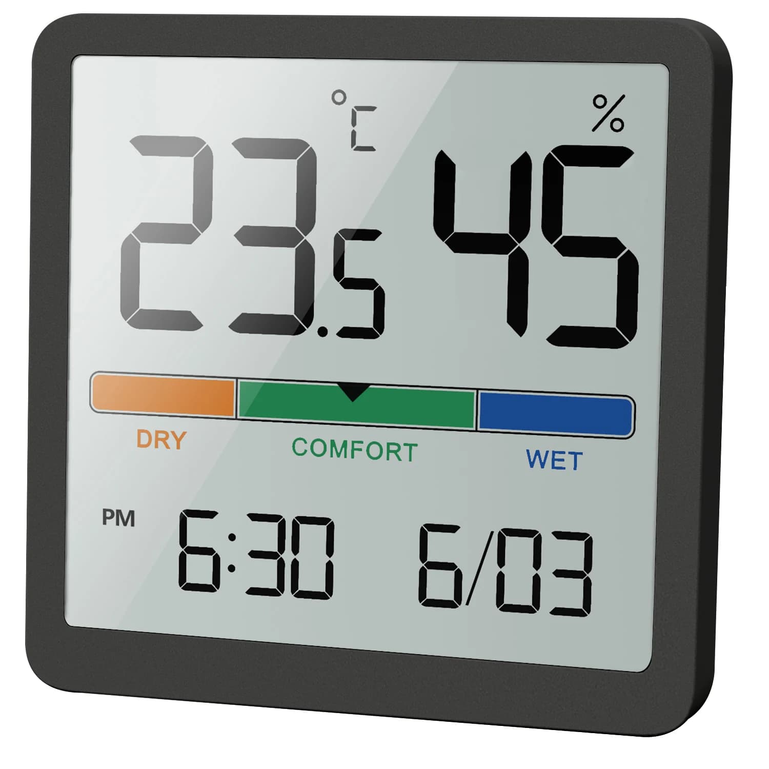 NOKLEAD Internal Temperature Humidity Meter Home LCD Digital Thermometer Sensor Weather Station Intelligent Monitor