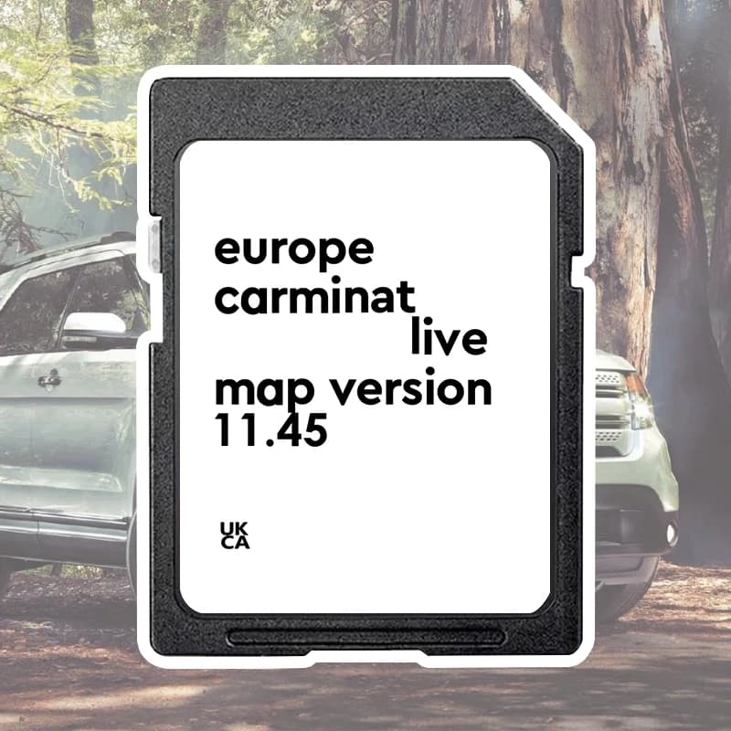 Sat Nav Parte 8201756572 Aggiornamento scheda SD Europa 2025 Mappe 8 GB per Renault Megane Clio Laguna Navigazione auto Carminale Live 11.45