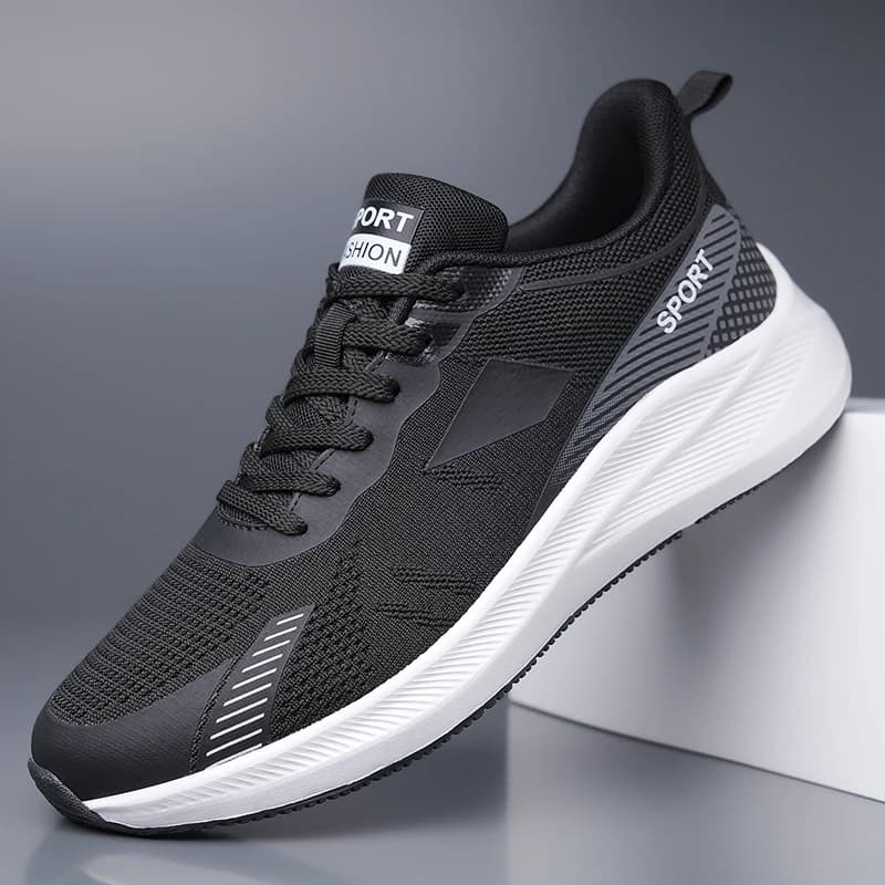 Fashion Streetwear Unisex Mesh Sport Shoes Skin Friendly Woven Textile Ultra Light Build Daily Outfit Matching Outdoor Jogging