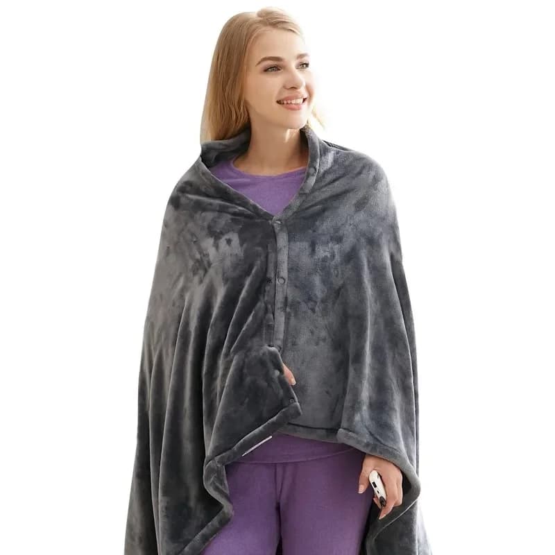 Calda coperta elettrica Elemento riscaldante Eu Snuggle Coperta riscaldata USB elettrica Elektrische Deken Voor Op De Bank Gilet riscaldato