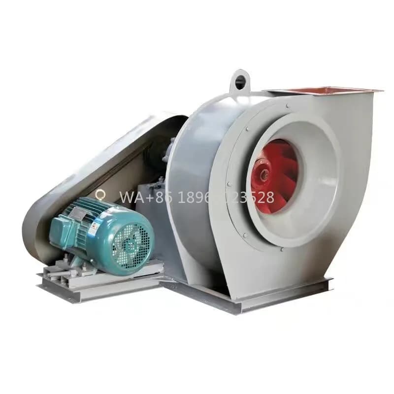 Ventilatore centrifugo da cabina Fan4-72C 10 kw Purificatore d'aria industriale Vernice spray per gas di scarico