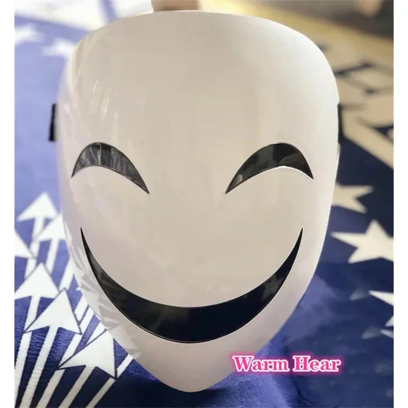 Anime giapponese Momobami Ririka Resina Prop Full Face Cosplay Copricapo Maschera di Halloween ob;8