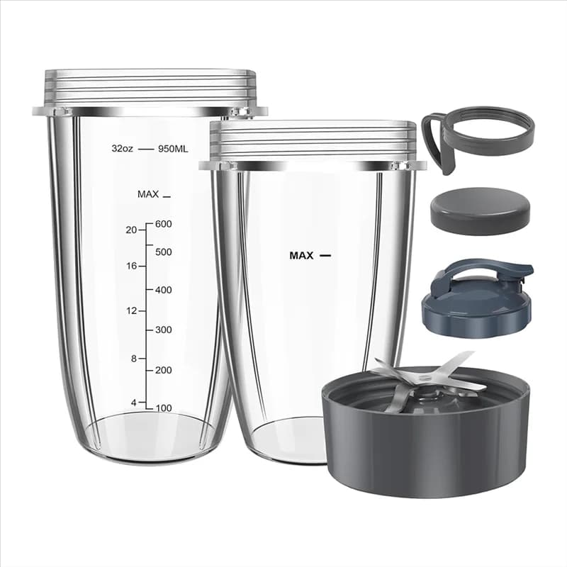 Blender Replacement Parts For Nutribullet,32Oz&24Oz Nutribullet Blender Cups With Lids Extractor Blade Replacement Parts-A54Q