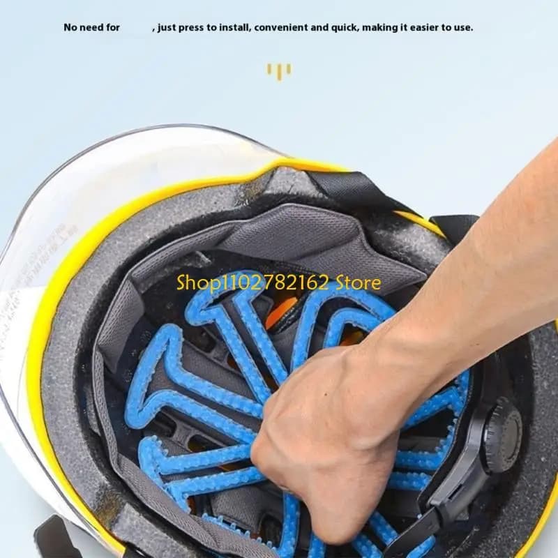 547B Ventilated Silicone helmet bearing Delicate insert on the skin Easy to remove cushion Comfort cover